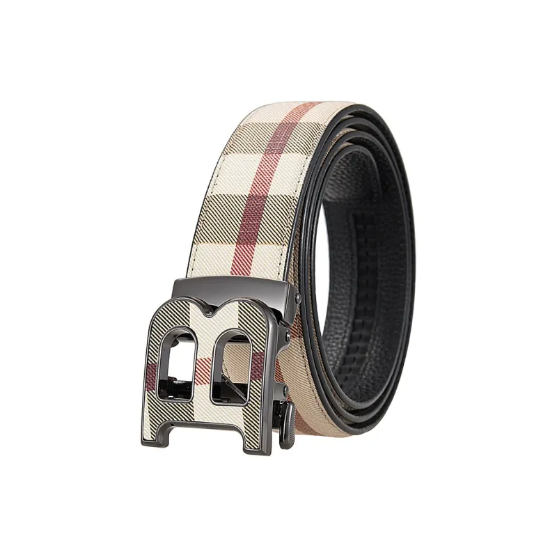 ROBINHOOD Top Grain Cow Leather Leather Belts Men's Width 3.5CM-3