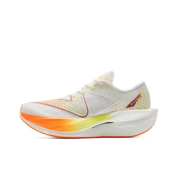 PEAK Running Shoes Men Low Top Super Light White Yellow