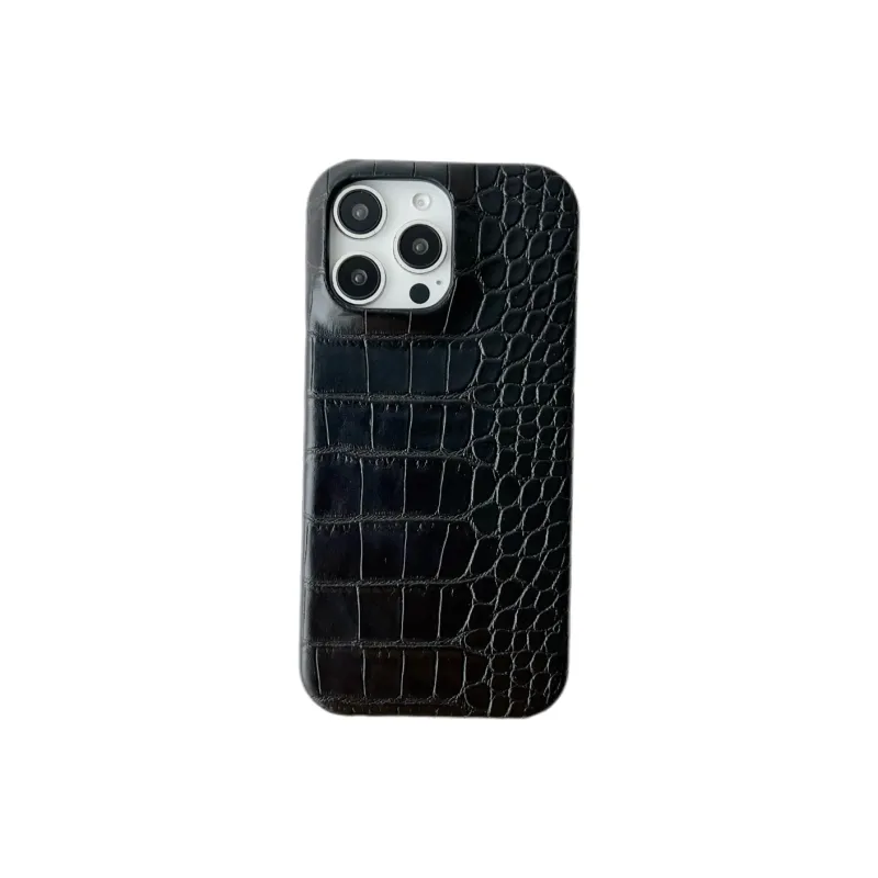 Koman TPU Material Luxury Classic Crocodile Pattern Phone Cases Compatible With Apple IPhone 12/13/14/15/16/Pro/Mac-1