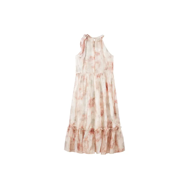 LEDIN Sleeveless Dress Women's Crystal Fuchsia-1