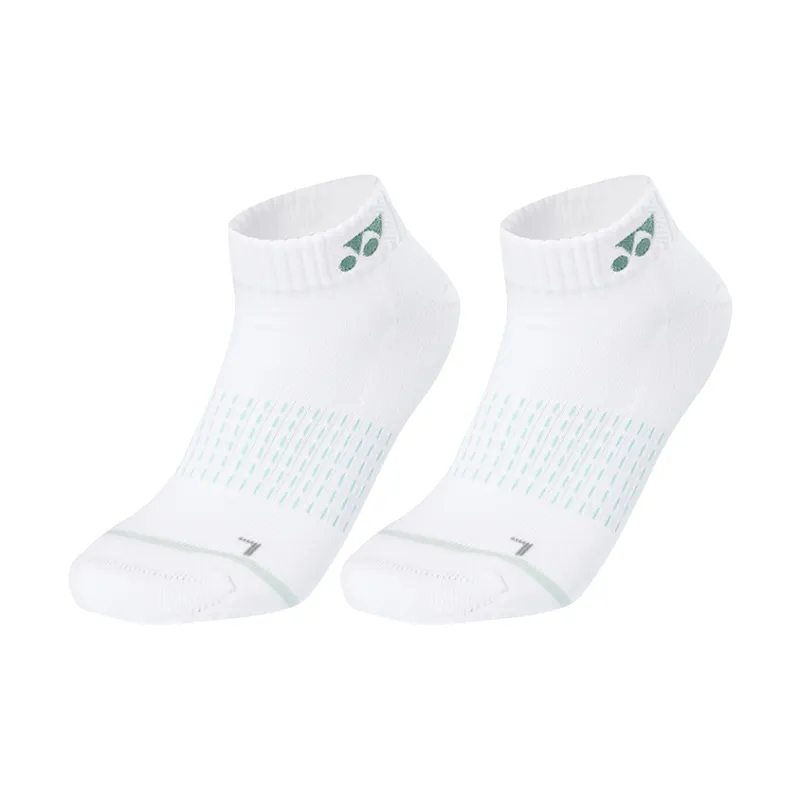YONEX Ankle Socks Women's 1 Pack White/Turquoise-1