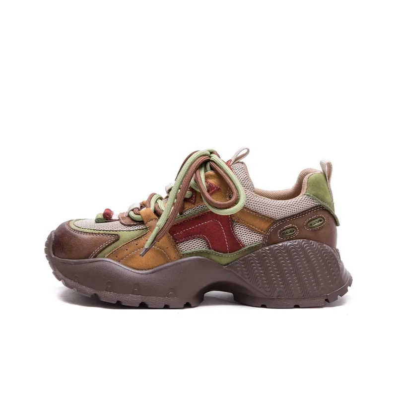Jay Breathable Low-Top Chunky Sneakers Women's-8