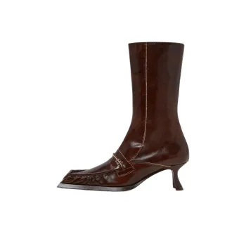 MIISTA Halle Ankle Boots 5cm Women's Brown