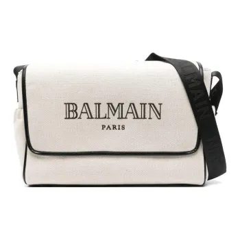 BALMAIN Logo Detailed Changing Bag