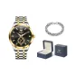Sun and Moon-Medium Gold Black
