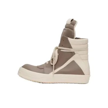 RICK OWENS/RO High Top Skateboard Shoes Men's Brown