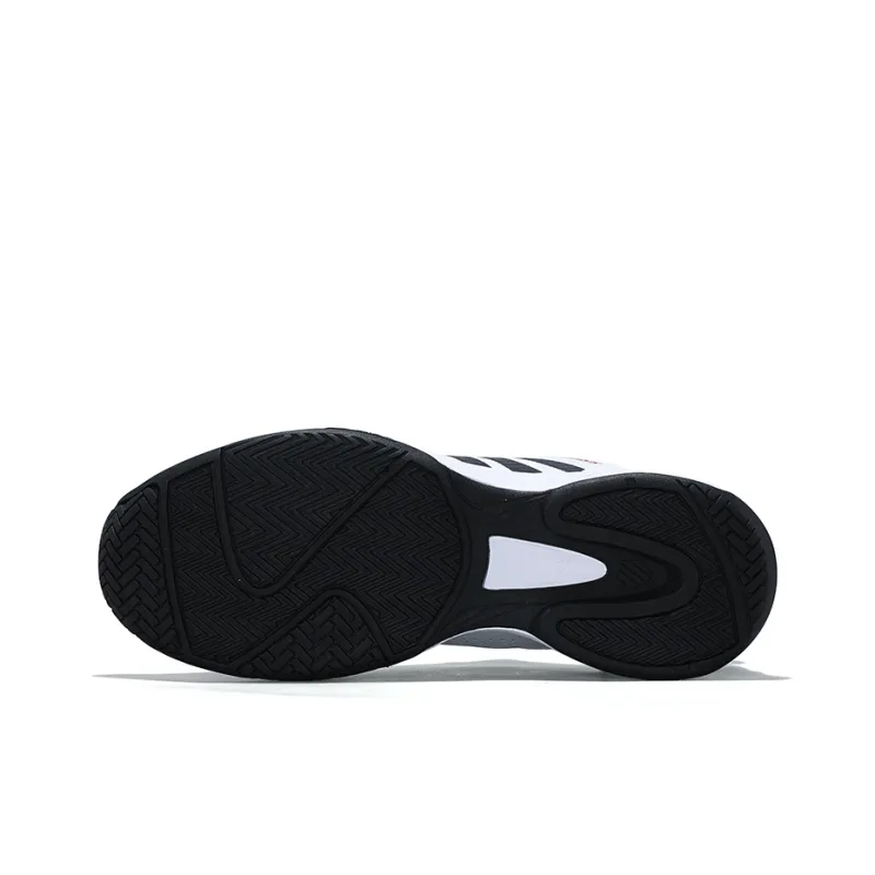 KSWISS Abrasion Resistant Low Top Tennis Shoes Men's White Black-2
