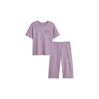MADALLO Pajama Set Women's Dark Purple