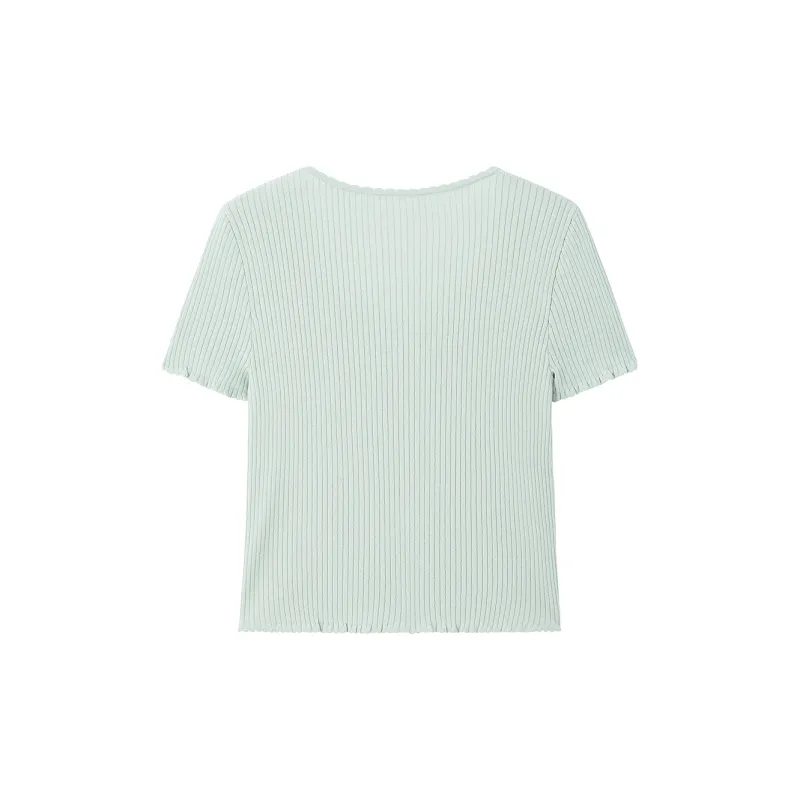 LEDIN Knitwear Women's Skylight Green-1
