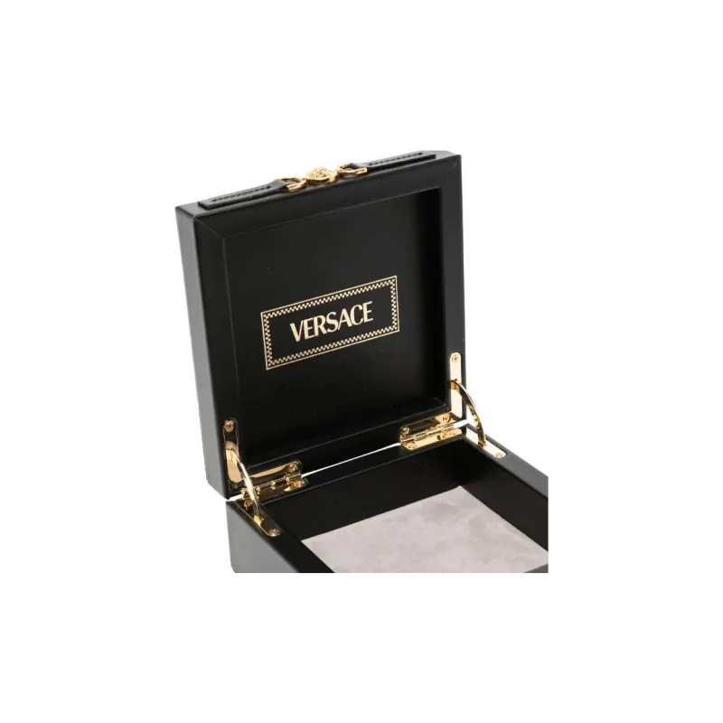 FANSIZHE Leather Jewelry Boxes Women's Black-2