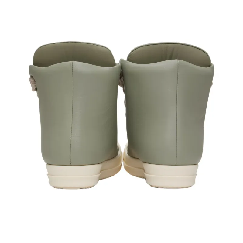 RICK OWENS/RO High-Top Skateboard Shoes Women's Green-2