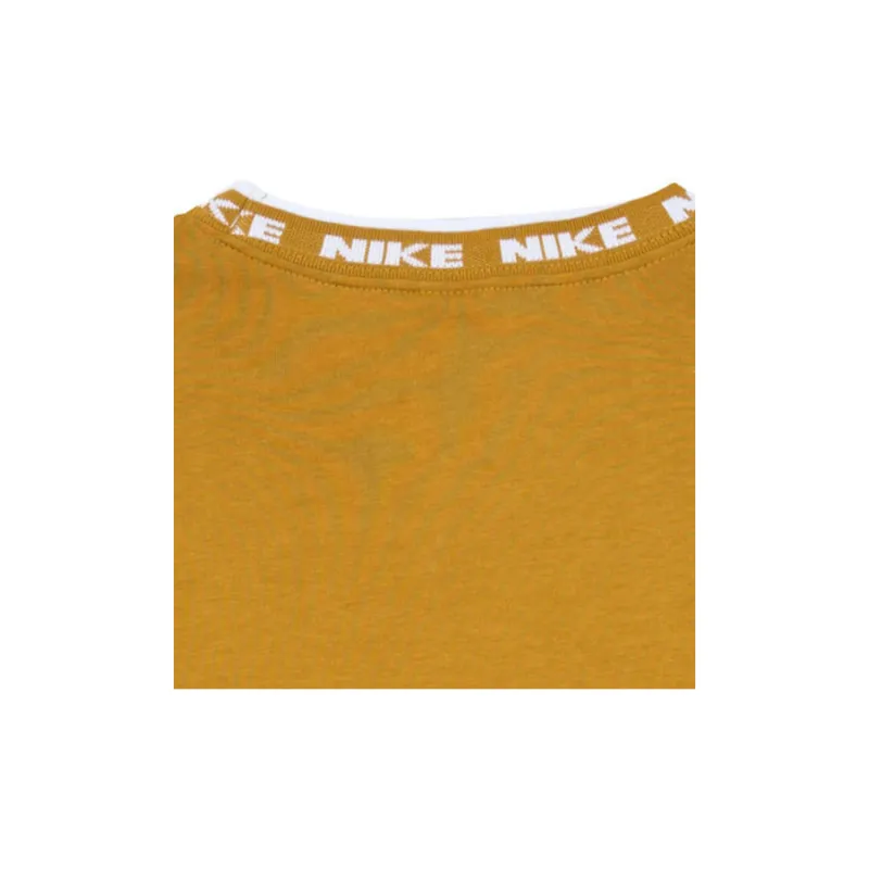 Nike Set-in Sleeve T-Shirt Men's Yellow-2