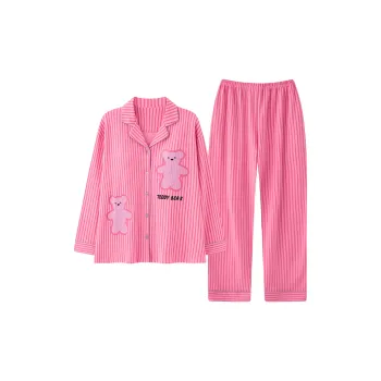 Chun Xi Pajama Set Women's Rose Red