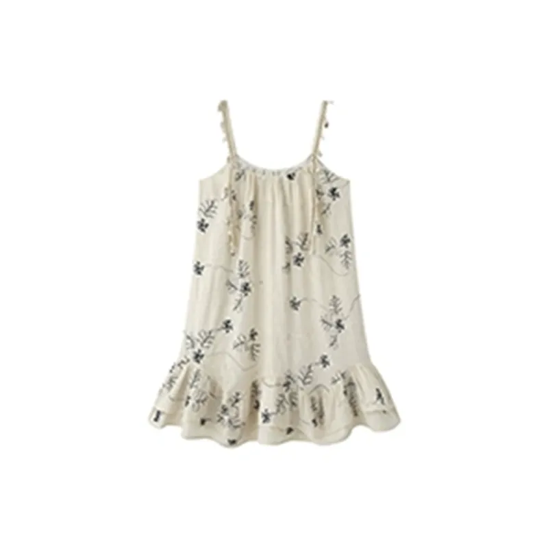 RTNH Slip Dresses Women's Beige-8