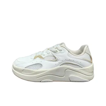 Erke Non slip Lightweight Low Top Skateboard Shoes Unisex White Gray