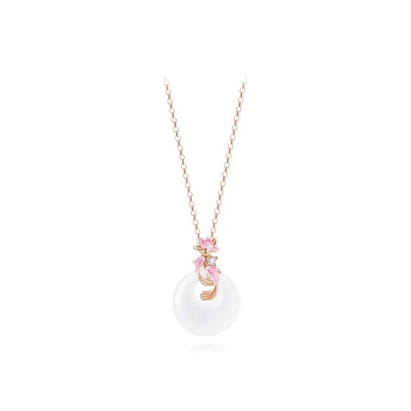 Muyan Colored Glaze Necklaces Women's-3
