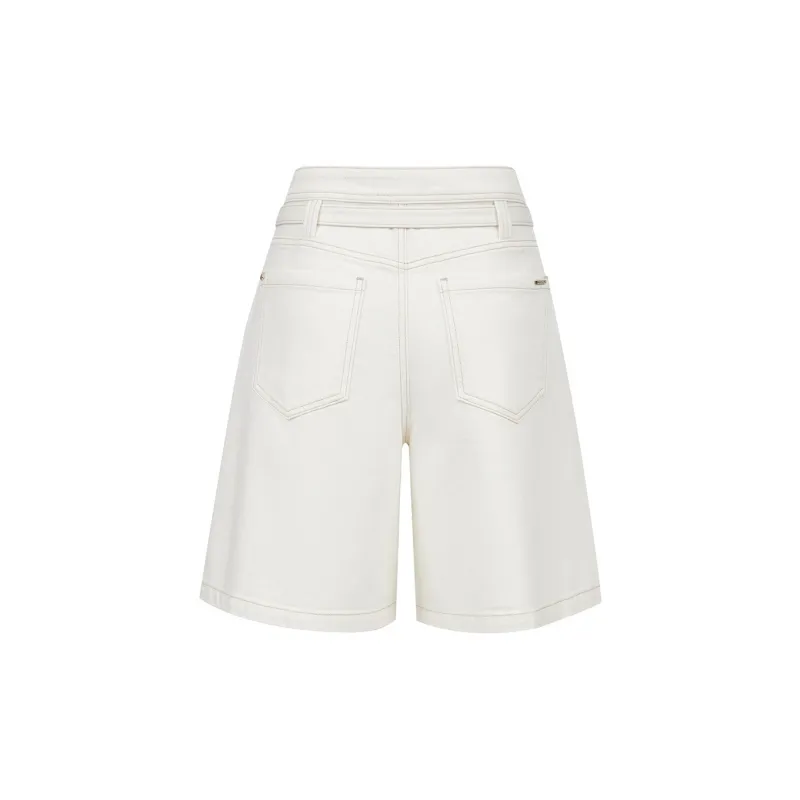 ONLY Denim Shorts Women's J2G Ecru-1