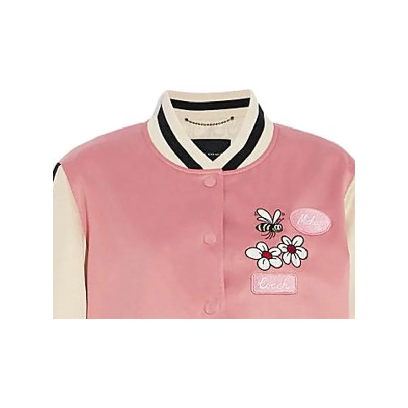 Disney X COACH Baseball Jerseys Women's Pink-2