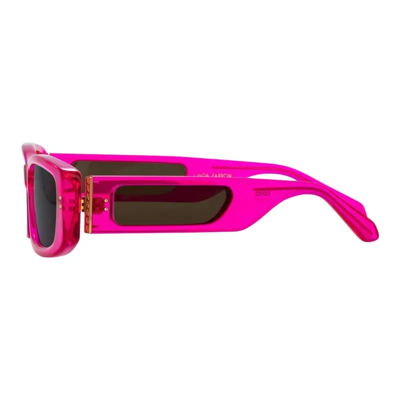 Linda Farrow Talita Rectangle frame Sunglasses-2