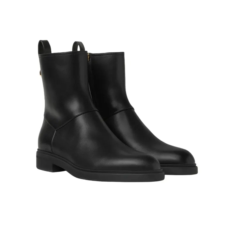 Loro Piana Kilda Ankle Boots Women's Black-2