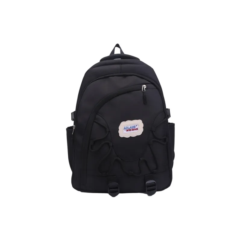 URBAN FOREST Nylon Backpack Regular Unisex Ecru, Black, Fuchsia, Blue-5