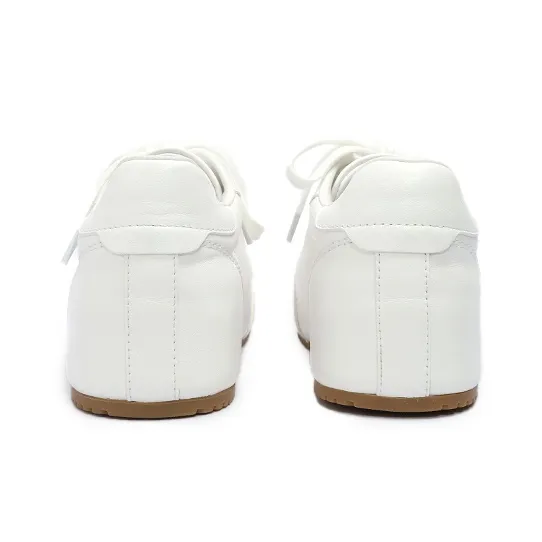 CORINNA DI MARSALA Slip-Resistant Low-Top Casual Shoes Women's Ecru-3