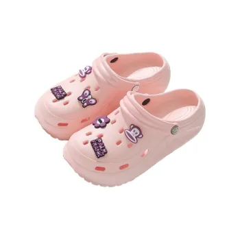 PAUL FRANK Comfortable Slip Resistant And Abrasion Resistant Slippers Unisex Couple's Gray