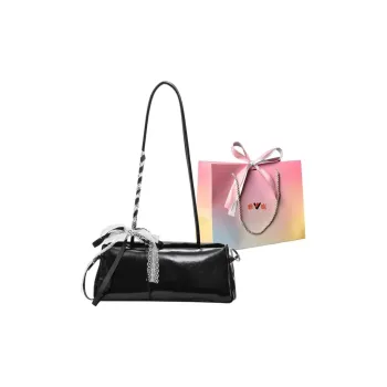 Yalu PU Handbag Shoulder Bag Regular Women's Black/White/Pink/Blue/Silver