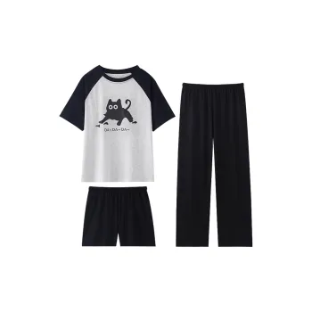 O'MESIK Pajama Set Women's Black