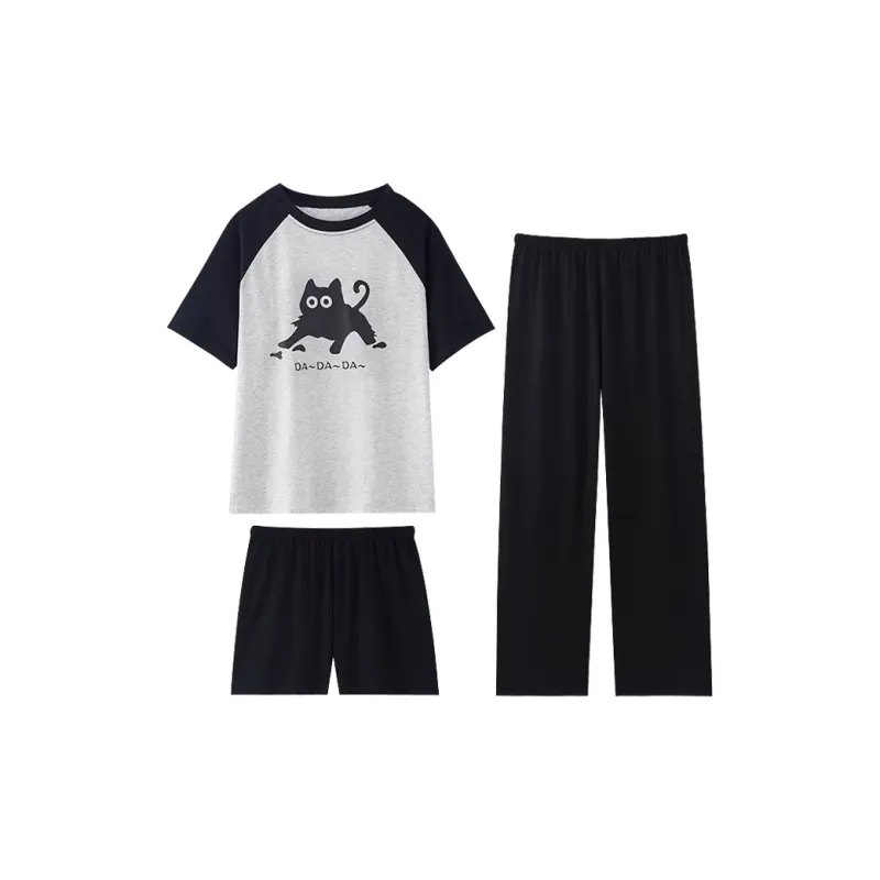 O'MESIK Pajama Set Women's Black-0
