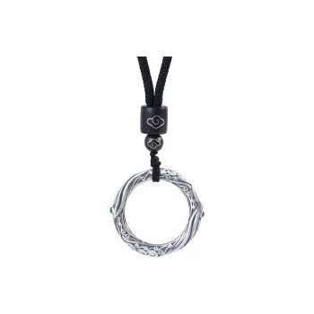 JINLUWANG Foot Silver 990 Necklaces Women's
