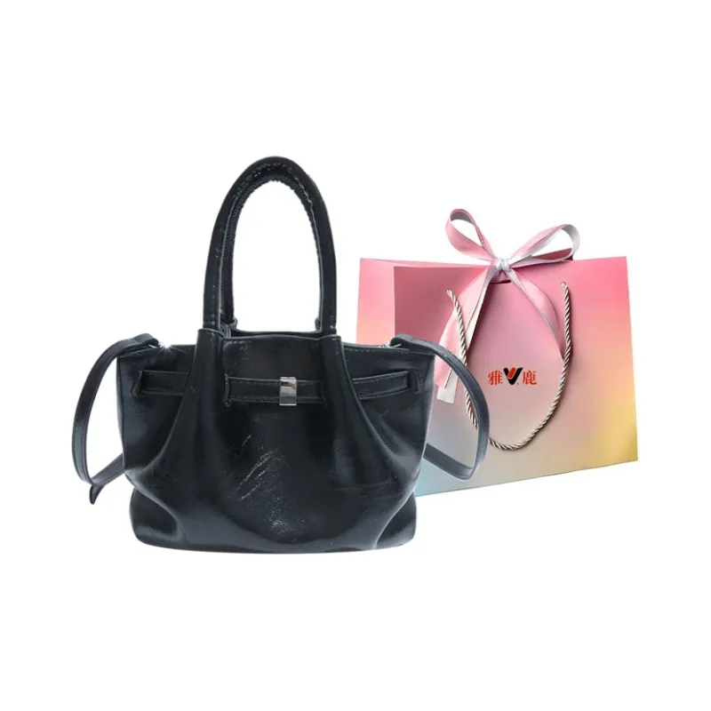 Yalu PU Shoulder Bag, Crossbody Bag, Handbag Women's Pink/White/Black-14