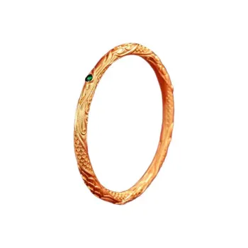 Reverevis 999 Fine Silver Bangles Unisex