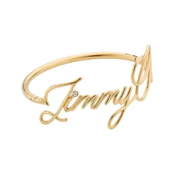 Jimmy Choo Logo Script Bracelet