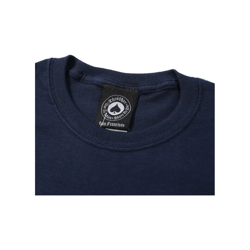 Thrasher T Shirts Unisex Blue-2