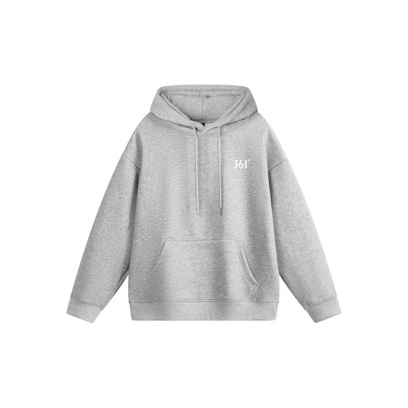 361° Hoodie Unisex Cotton Like Medium Heather Gray-1