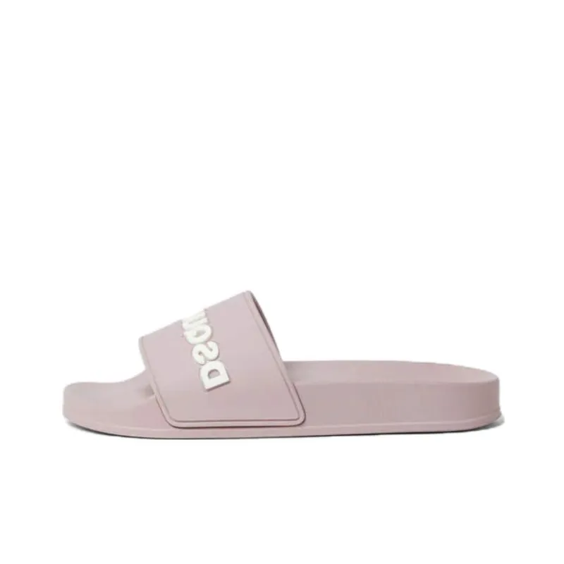 DSQUARED 2 Logo Embossed Slip On Slides Women's-0