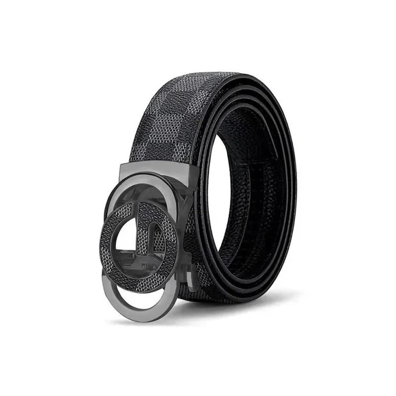 Yalu Preferred Cow Split Leather Belts Men's Width 3.5cm-4