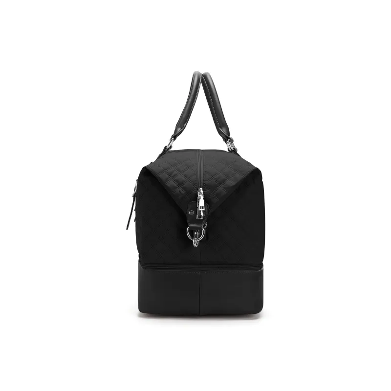 JEANSWEST Fabric Portable Crossbody Travel Bag Gym Bag Luggage Bag Unisex Multicolor-2