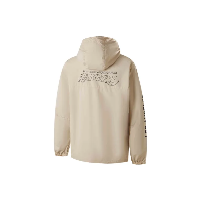 NBA Jackets Coats Unisex Camel White-1