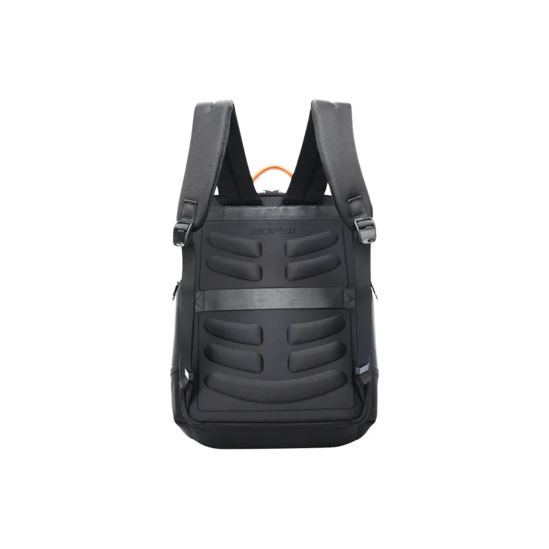 BOPAI Fabric Backpack Regular Men's Black/Black Red-4