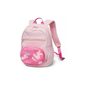 V.NINE Fabric Backpack Kids' Strawberry Pink/Ocean Blue
