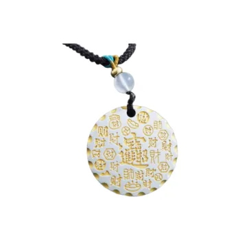 QINGFU 999 Fine Silver Pendants Unisex