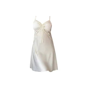 OEING Nightgown Women's Champagne White