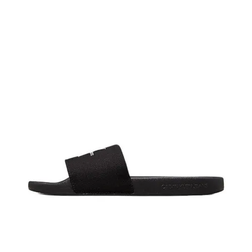 CKJ CALVIN KLEIN JEANS Slide Slippers Men
s Black