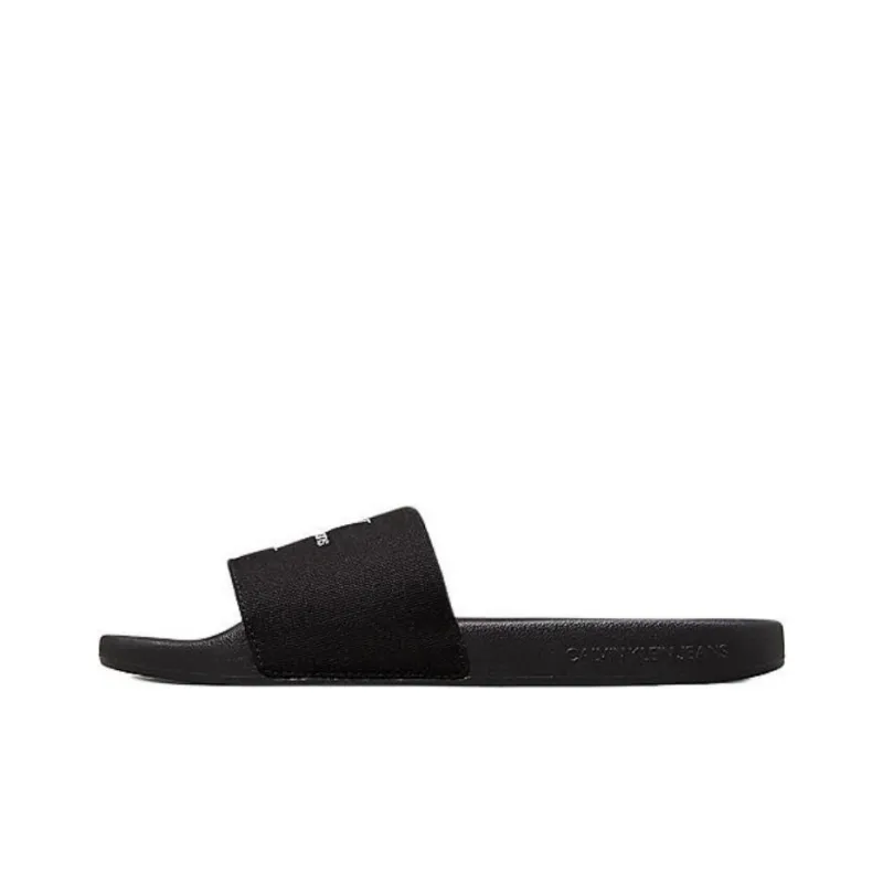 CKJ CALVIN KLEIN JEANS Slide Slippers Men's Black-0