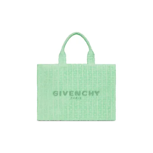 givenchy Skirts Cotton Wool Gauze Tote Bag Shopping Bag Handbag Medium Size Women's Green