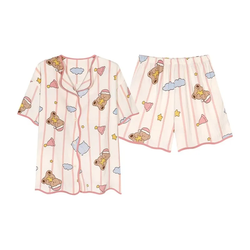 O'MESIK Pajama Set Women's Pink-0