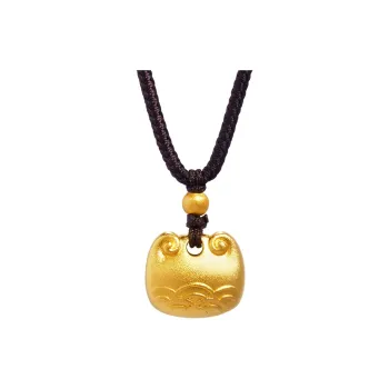 JITAIXIANG S999 Fine Silver Necklaces Women's