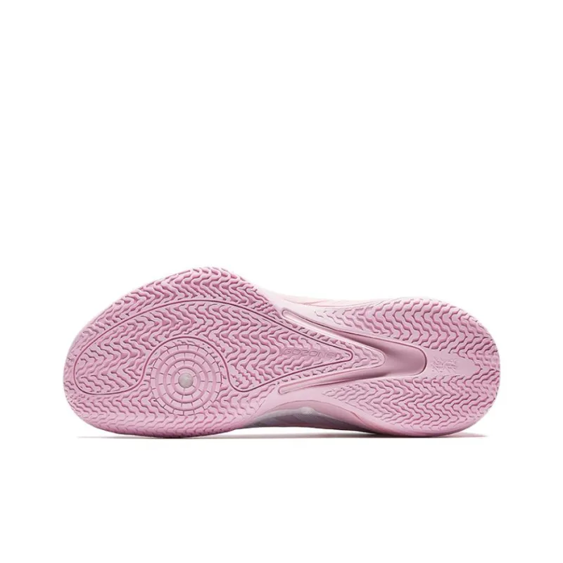 CHAOJIANTA Breathable Lightweight Rebound Low-Top Basketball Shoes Men's Pink-4
